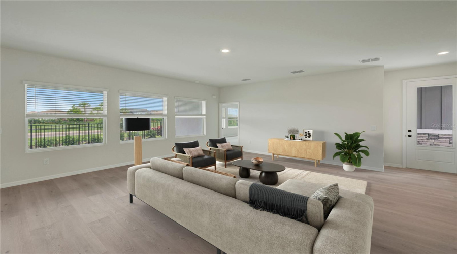 Family Room **Virtually Staged