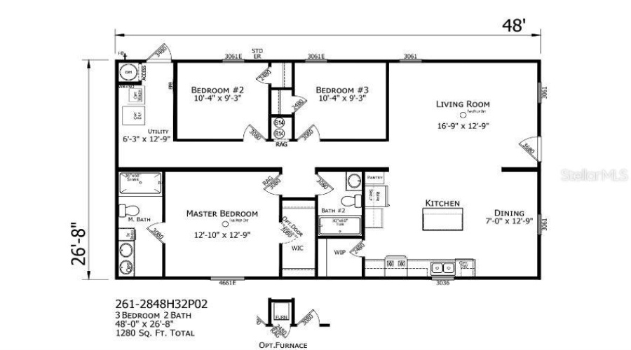 Brooksville, Florida 34601, 3 Bedroom Bedrooms, ,2 Bathroombathrooms,Residential,For Sale,Canal,0,Mfrp4936949