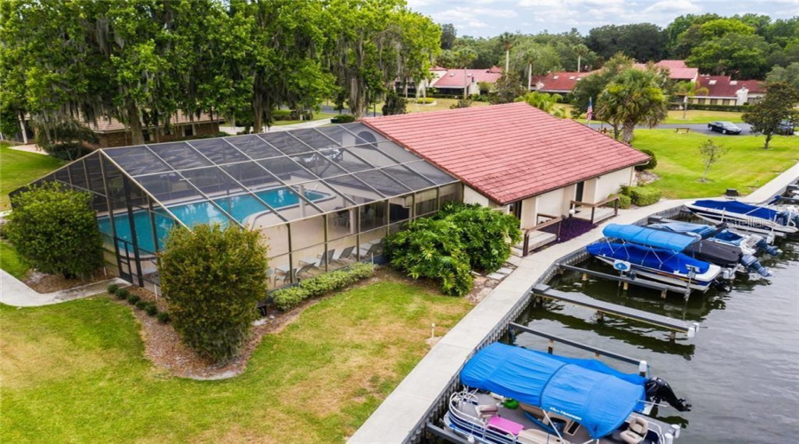 Clubhouse, Pool, And Marina