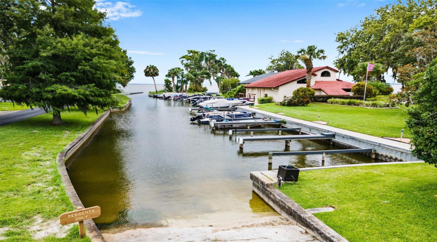 Marina With Boat Slips