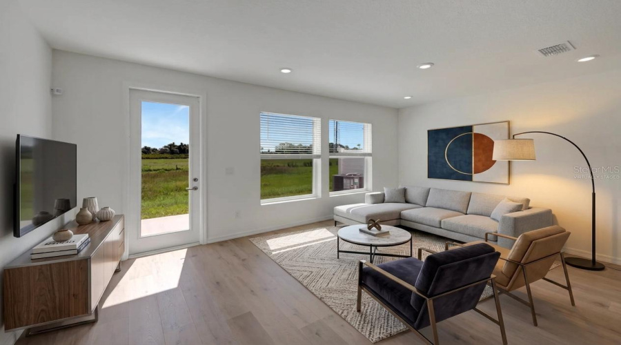 Family Room **Virtually Staged