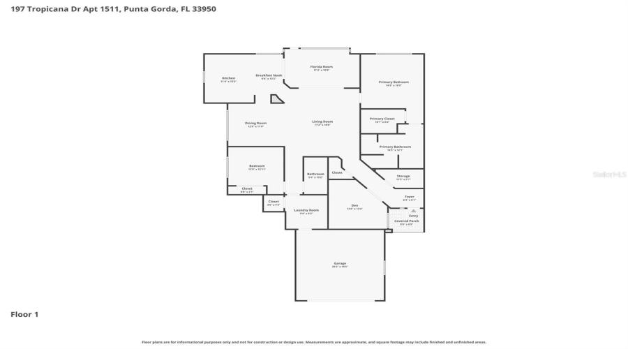 Punta Gorda, Florida 33950, 3 Bedroom Bedrooms, ,2 Bathroombathrooms,Residential,For Sale,Tropicana,0,Mfrc7527088