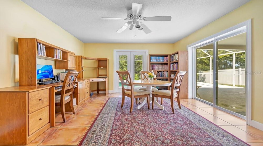 Sliders And French Doors Flood The Home With Natural Light