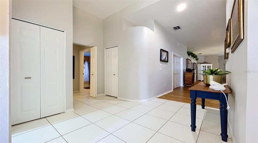 Off Of Foyer Is Entrance To Second Bedroom