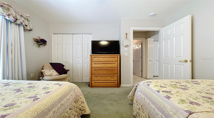 Closet And Across Hall To Second Bathroom