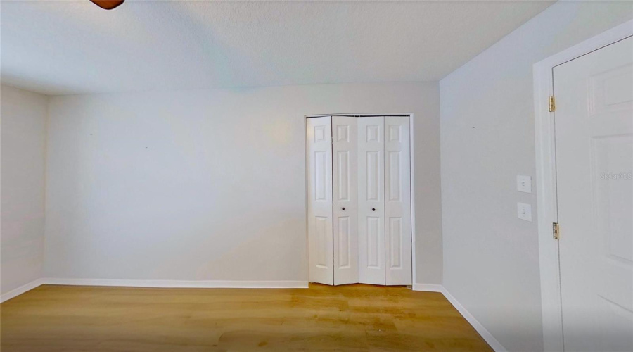 Closet Has Built-In Desk