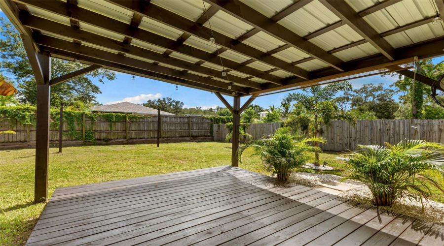 Covered Deck