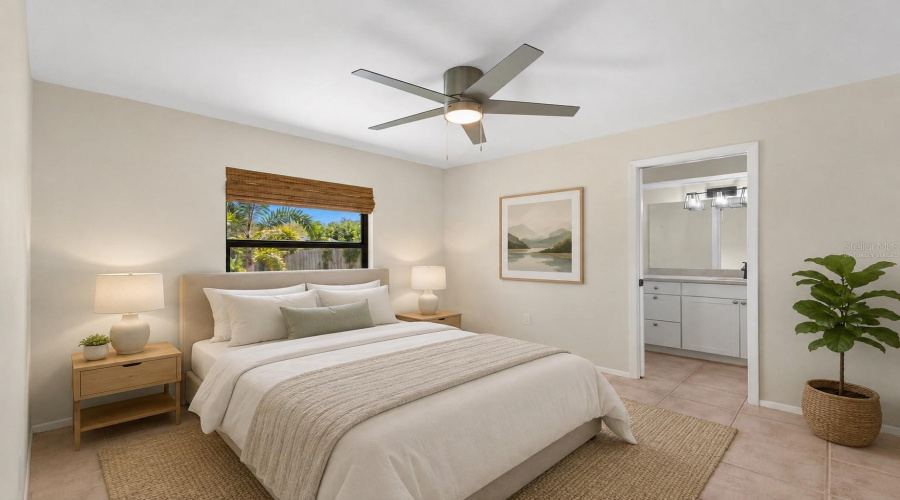 Primary Bedroom- Virtually Staged