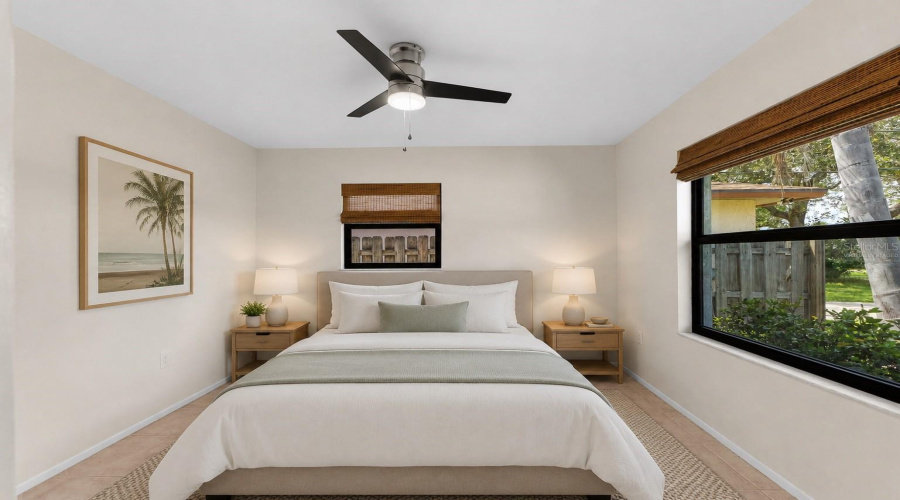 Bedroom #2 - Virtually Staged