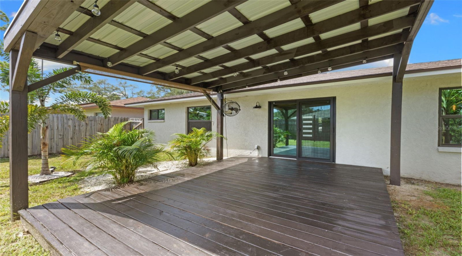 Covered Deck