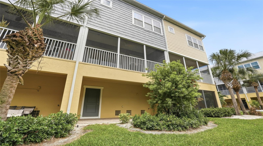 The Community Landscaping Is Well Maintained
