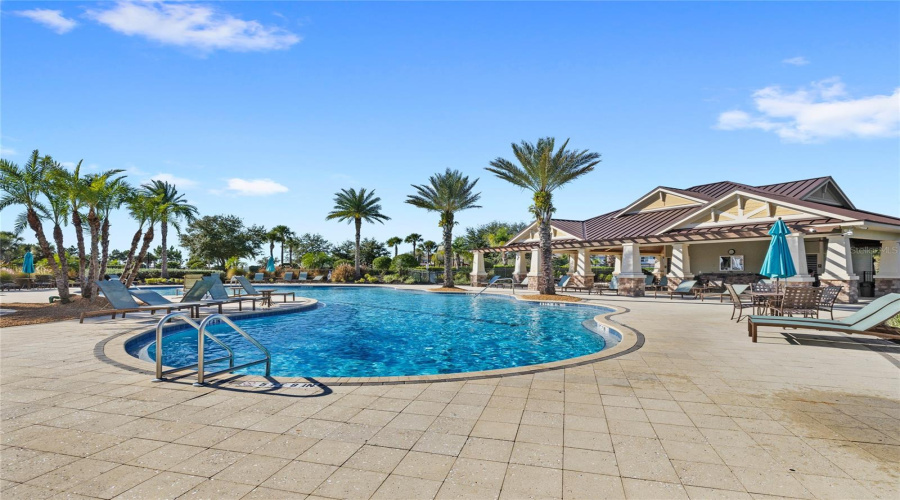 Pool/Picnic/ Bathroom Area