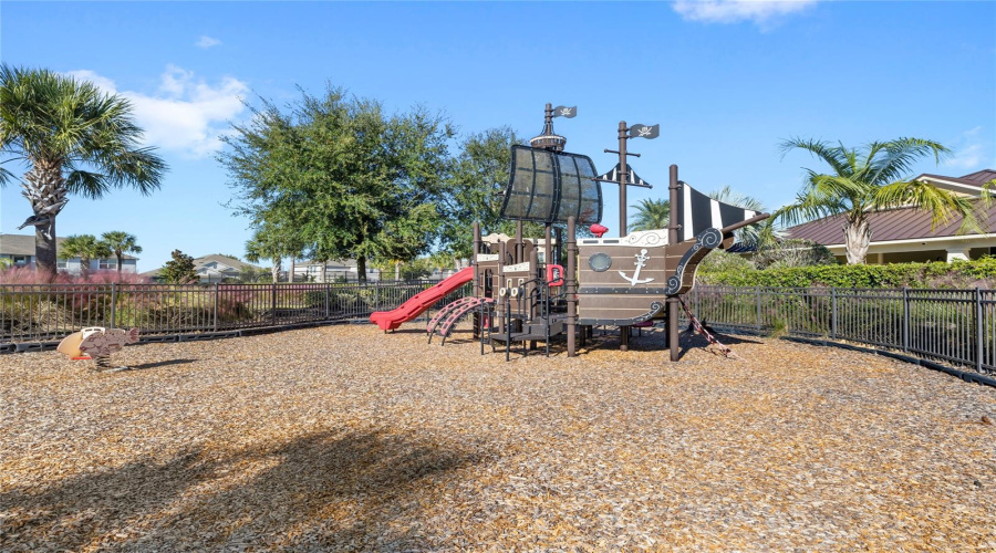 Fenced Playground