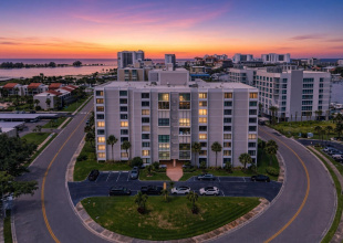 Aerial Sunset