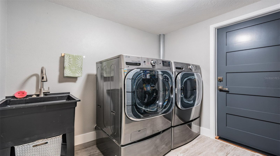 Utility Room Towards Garage
