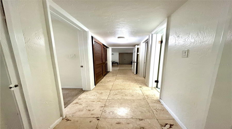 Hallway To Bedrooms And Bathrooms