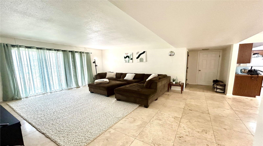 Living Room And Front Entry