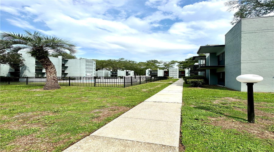 Community Sidewalk To Unit C