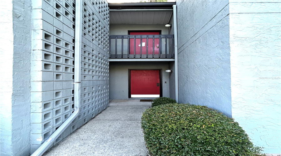 Front Door Of Unit