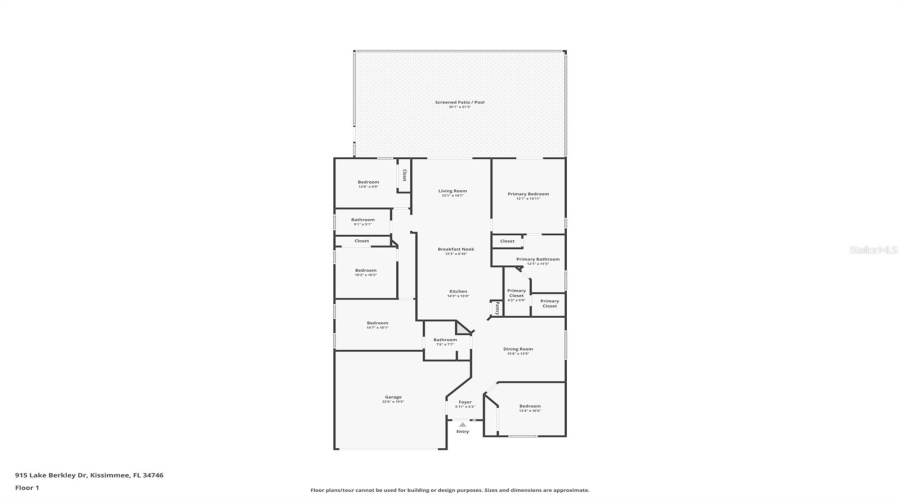 Kissimmee, Florida 34746, 5 Bedroom Bedrooms, ,3 Bathroombathrooms,Residential,For Sale,Lake Berkley,0,Mfro6436418