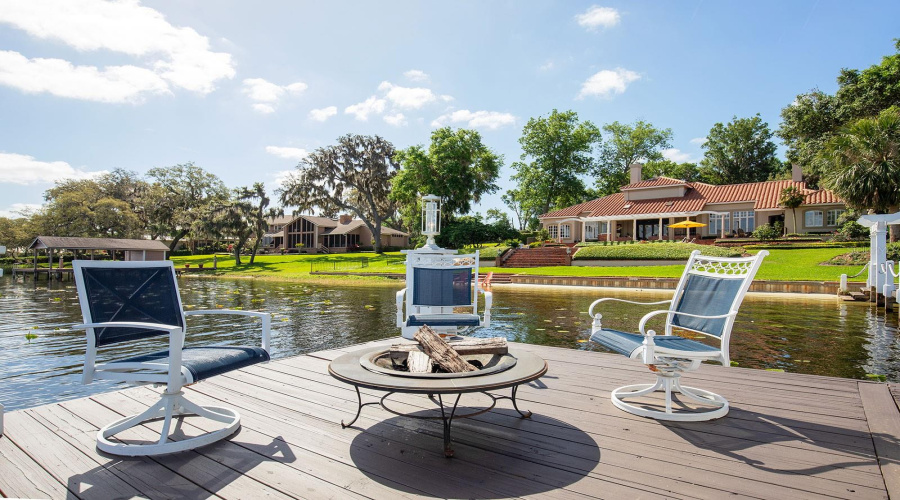 Enjoy A Serene Day Out On The Water And Relax Afterwards On Your Dock