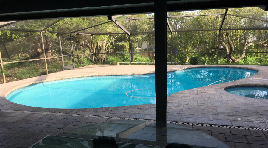 Brick Paved Lanai/Pool