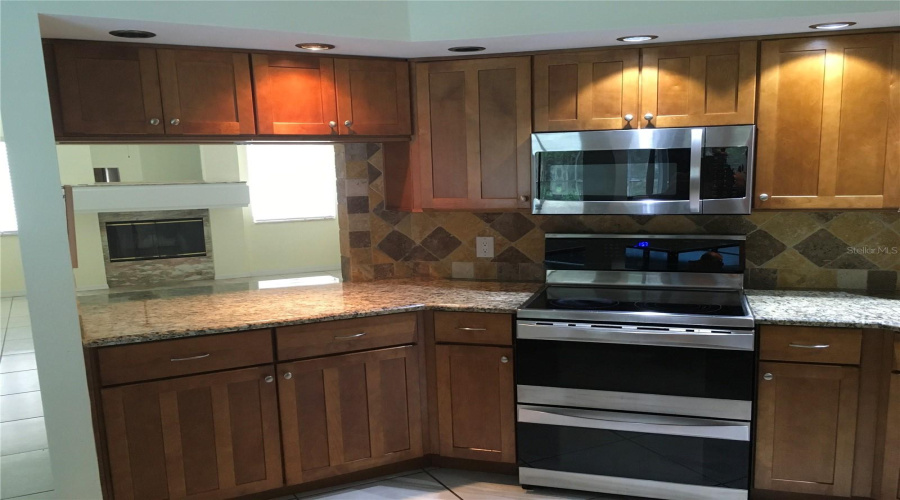 Kitchen Pass Thru Breakfast Bar