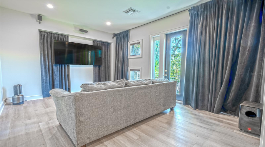 Optional Theater Or Spare Room.