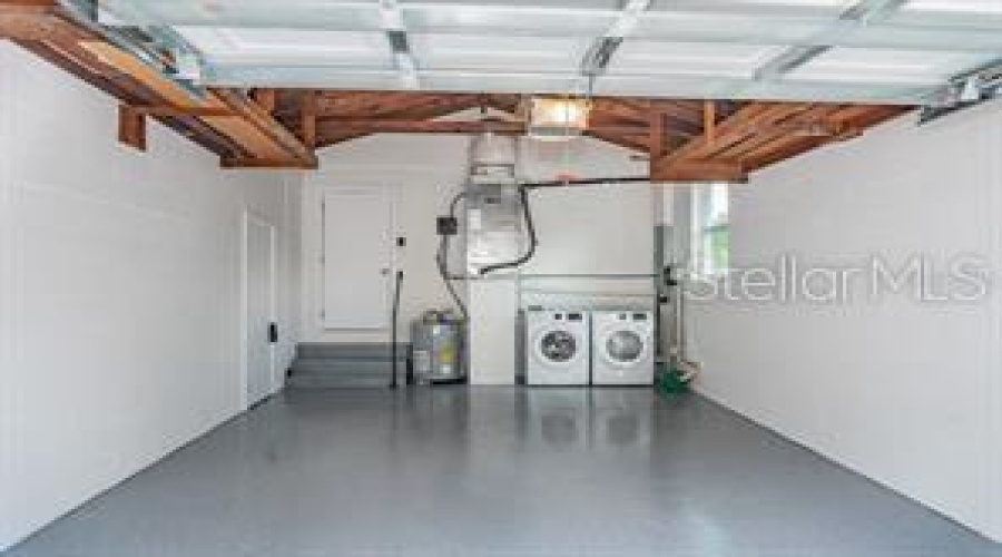 Painted Floor, Overhead Storage