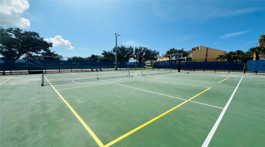 Pickleball, Basketball,Playground  &Amp; Tennis