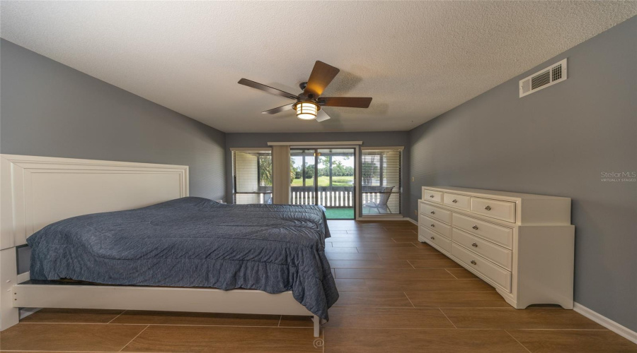 Virtually Staged Primary Suite