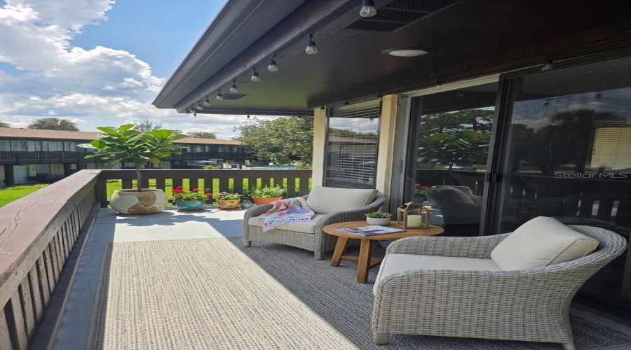 Virtual Staged Balcony