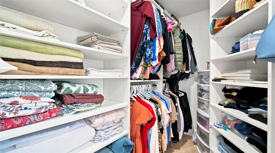 Master Suite 1 Closet View