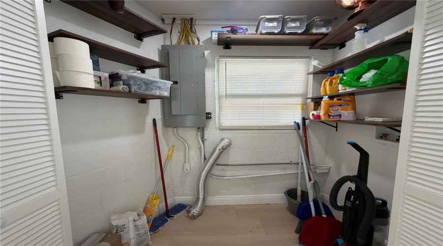 Laundry Room Located In Kitchen