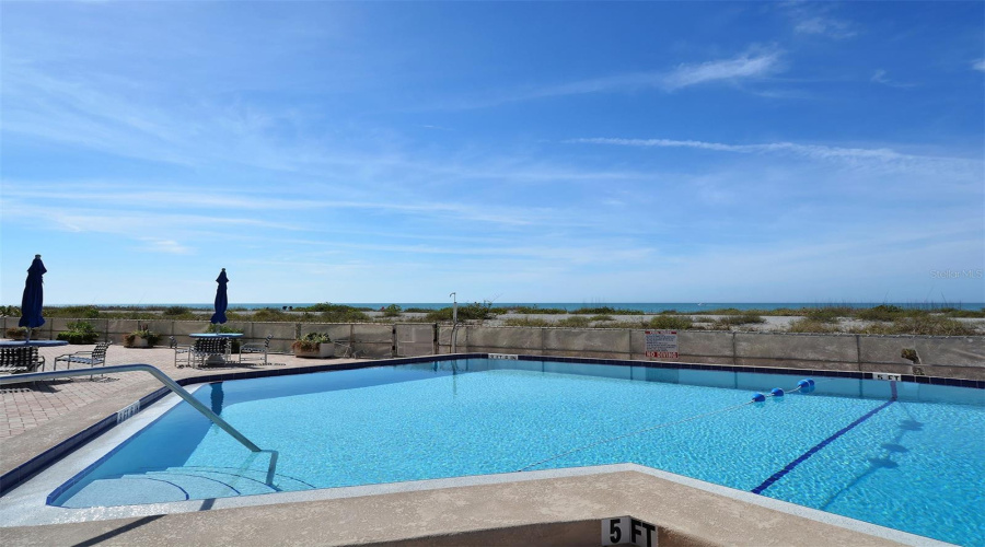 The Heated Pool Is Just Steps To The Beach...