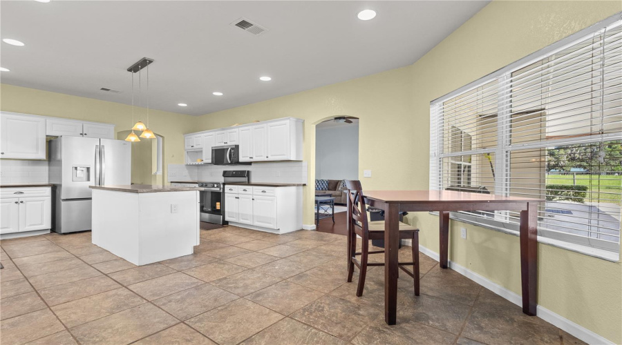 Big Kitchen With New Appliances