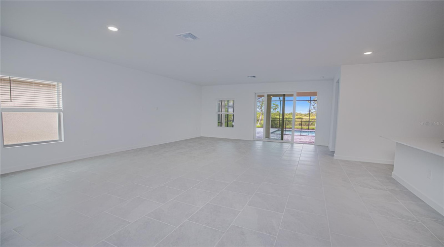 Dining Room And Living Room Area