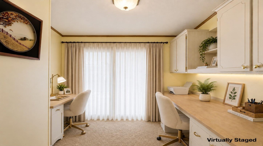 Office Virtually Staged