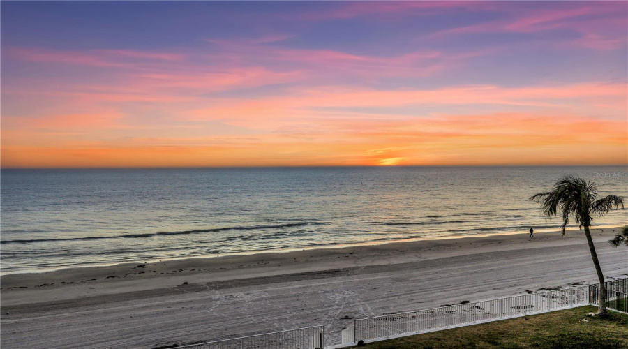 Sunset Views From Balcony