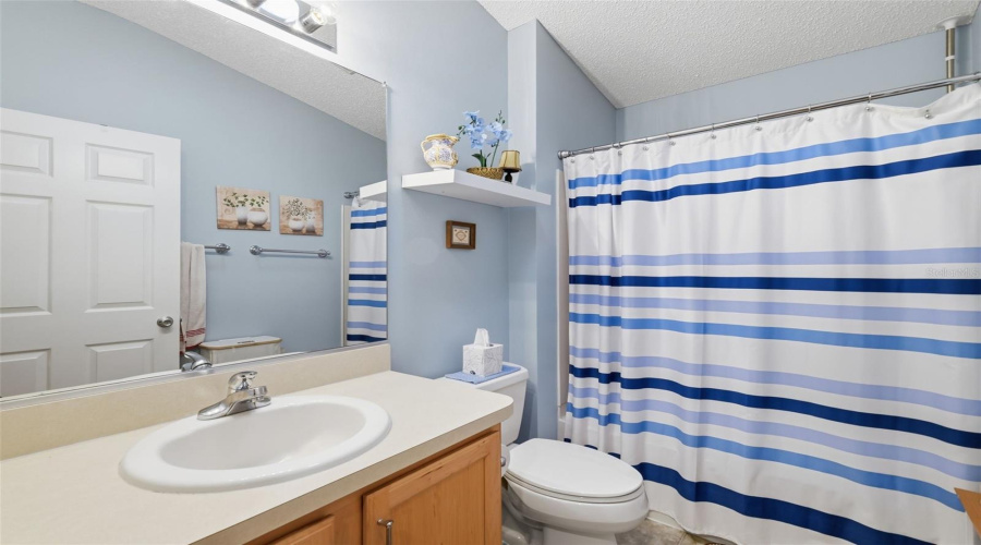 Guest Bathroom Off The Hallway
