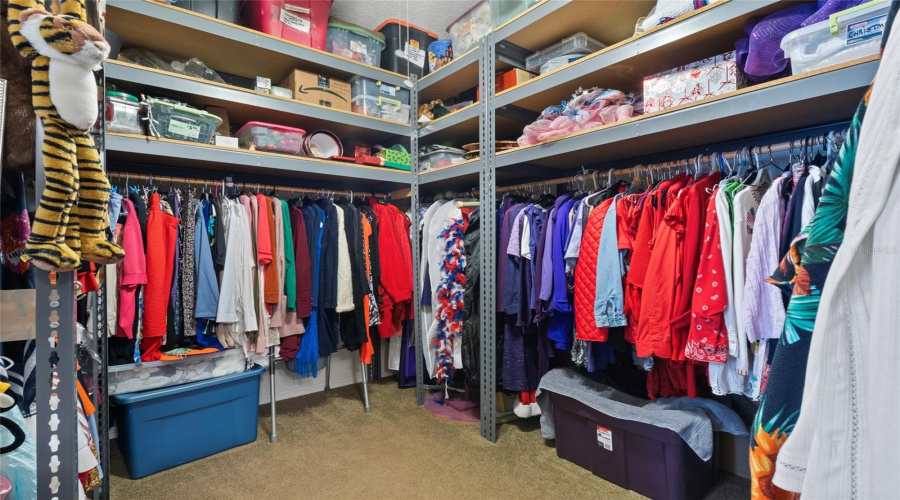 Primary Bedroom Extended Walk-In Closet