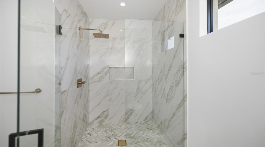 Bathroom 2 With Walk-In Shower.