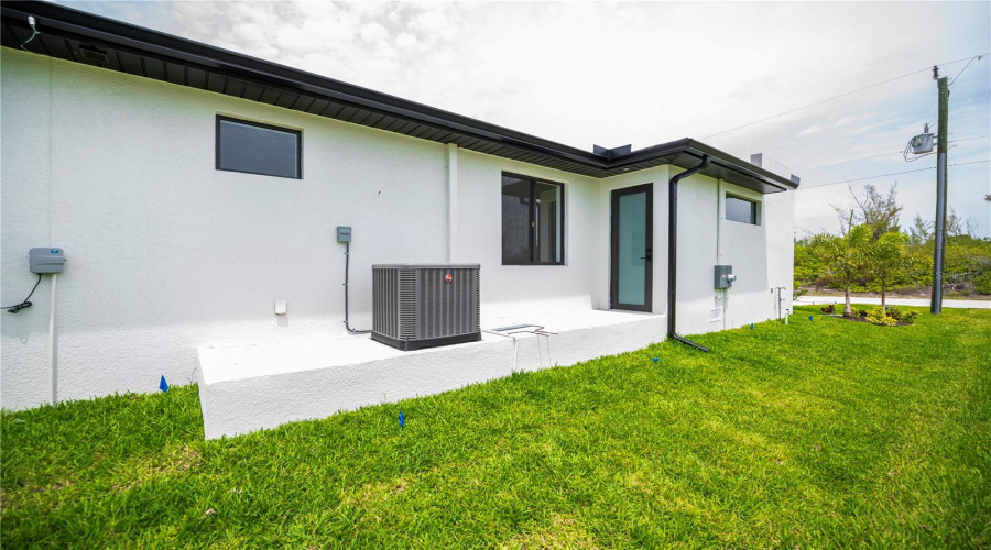 Convenient Exterior Access And Utility Area.