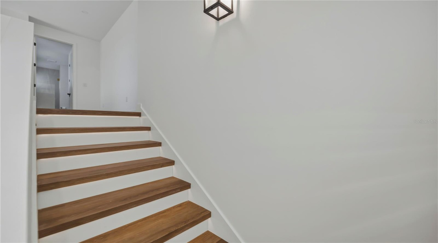 Motion Sensored Illuminated Stairway