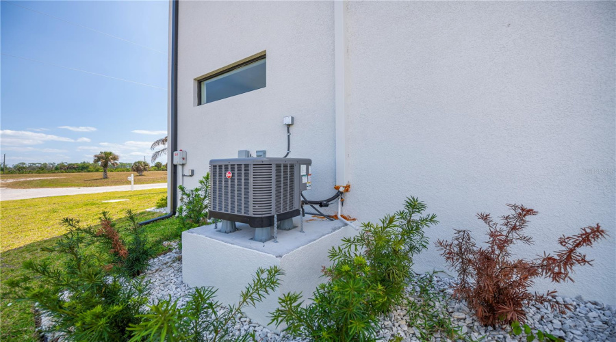 Elevated  Exterior Air Conditioning