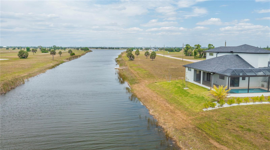 Wide Water Views.