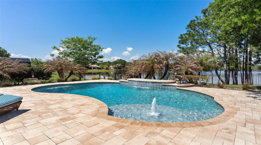 Pool With Paver Deck