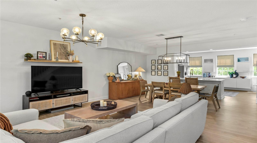 Spacious Living/Dining Areas