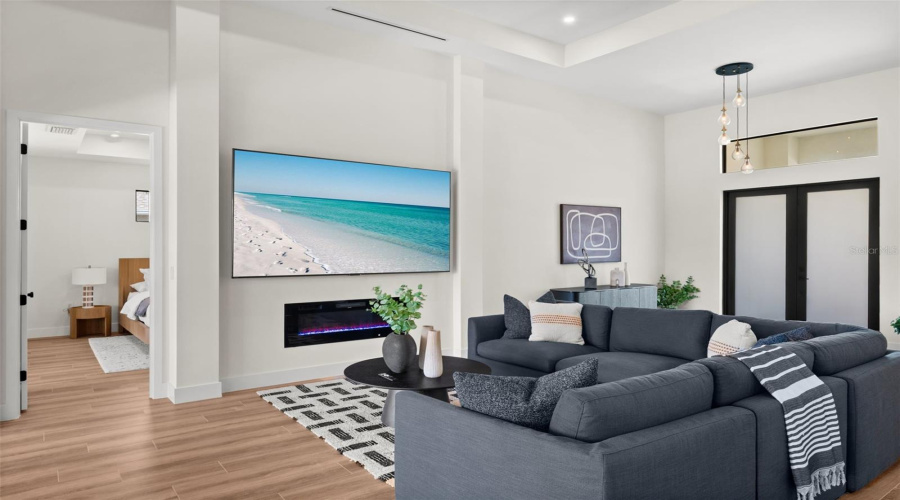 Seamless Living And Entertaining Space.