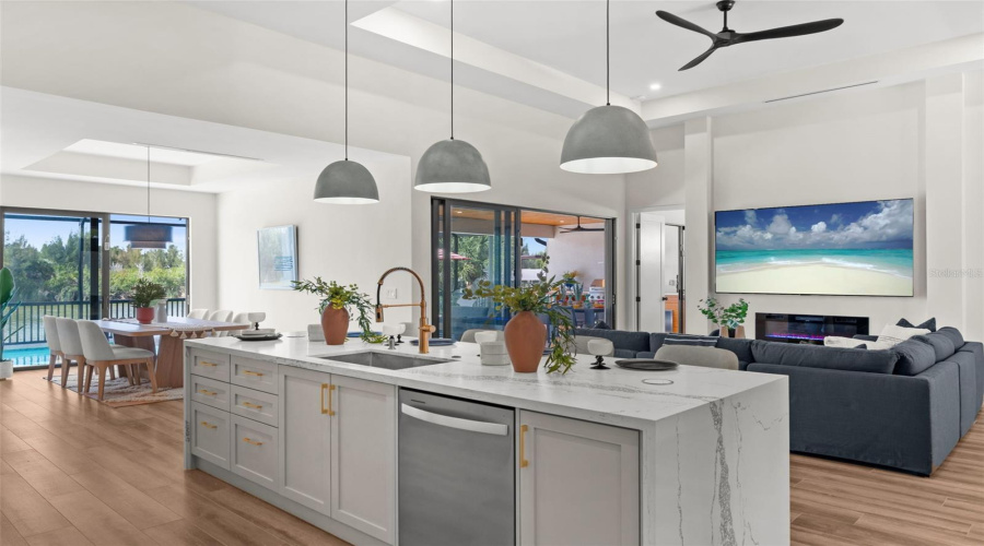 Open Concept Living.